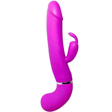 Vibratore di Lusso con Coniglio e Funzione Squirt – 12 Modalità Ricaricabile